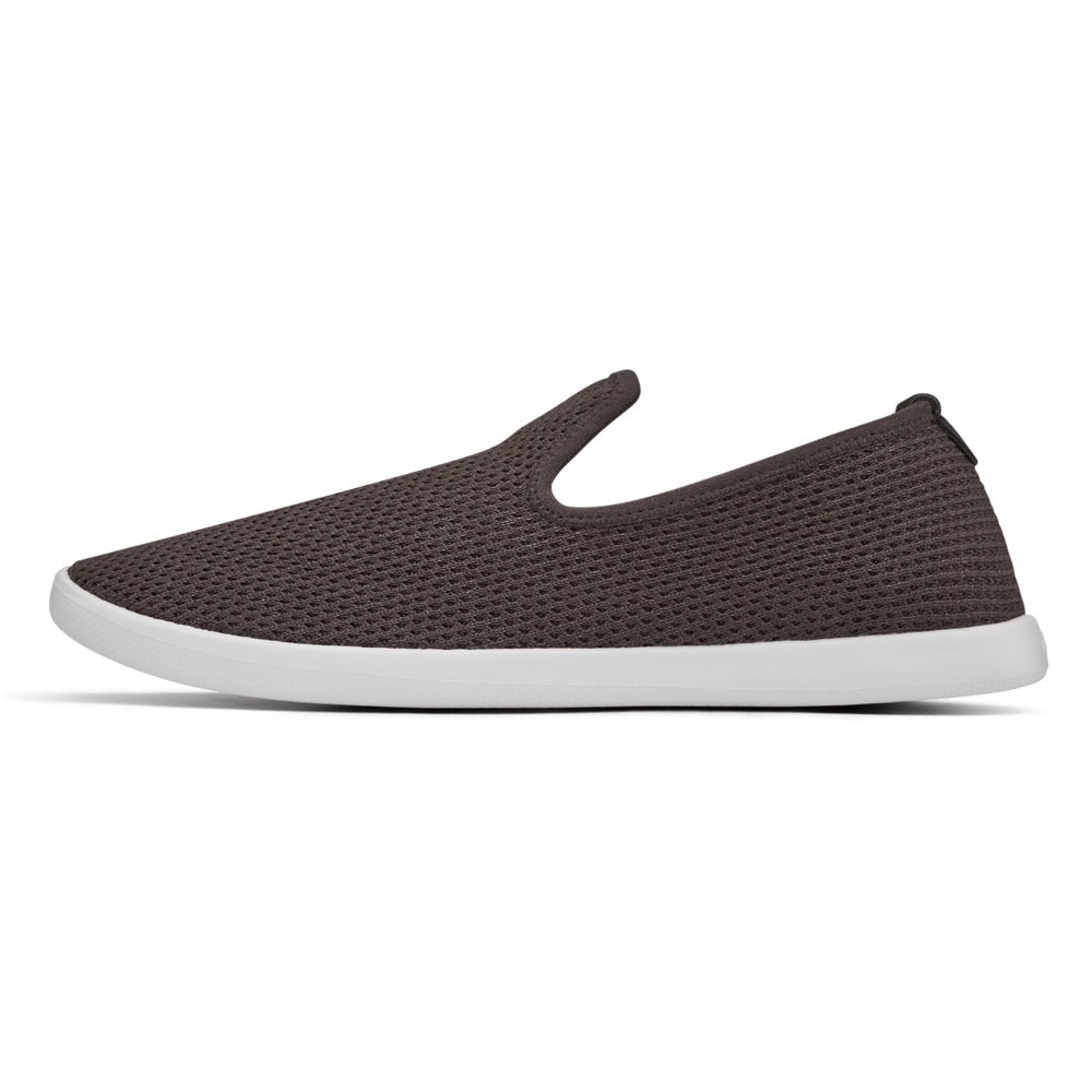 Allbirds Women\'s Tree Loungers - Slip-Ons Dark Grey - GIZ431578